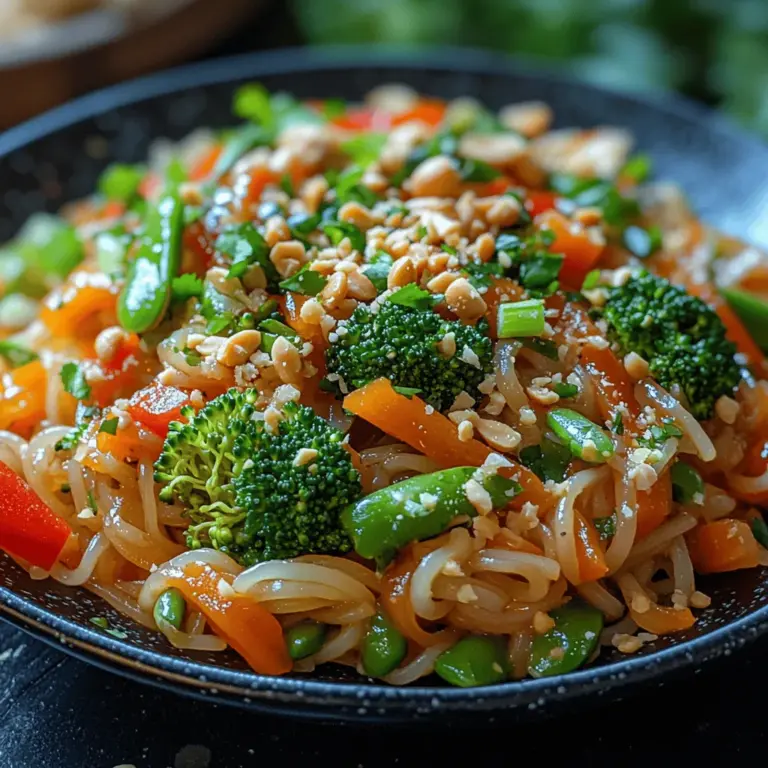 To truly appreciate the Zesty Thai Noodle Delight, it's essential to understand the ingredients that come together to create this mouthwatering dish. Each component plays a vital role, contributing not only to the flavor profile but also to the nutritional value.