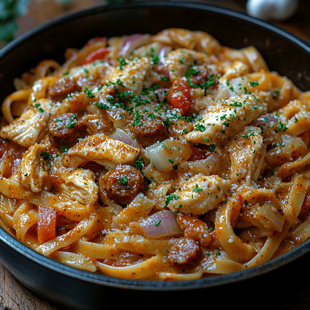 Cajun cuisine is a delightful tapestry of bold flavors and rich history, originating from the Acadian settlers who brought their culinary traditions to Louisiana. Known for its vibrant spices, hearty ingredients, and a deep connection to the land, Cajun food reflects the spirit of the South. Among the many mouthwatering dishes that this cuisine offers, Cajun Chicken and Sausage Pasta stands out as a comforting, hearty meal, perfect for family gatherings or a cozy night in.