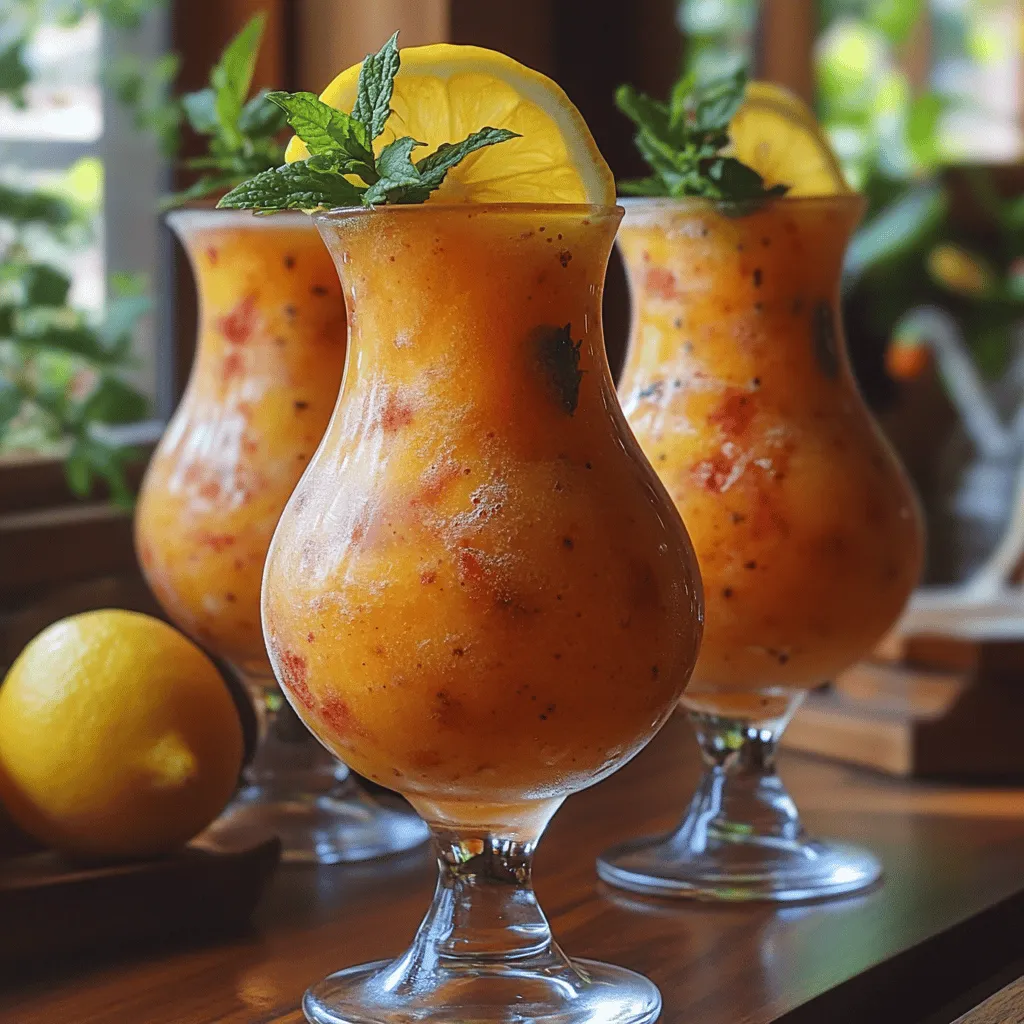As the sun blazes overhead and the temperatures rise, nothing beats a refreshing drink that cools you down and invigorates your senses. Enter the Tropical Bliss Frozen Mango Strawberry Lemonade—a vibrant, thirst-quenching beverage that embodies the essence of summer. With its combination of sweet mango and tart strawberry, this drink is not only a feast for the eyes but also for the taste buds. Perfect for summer barbecues, pool parties, or simply lounging on a warm afternoon, this frozen lemonade is a delightful way to beat the heat and elevate any gathering.