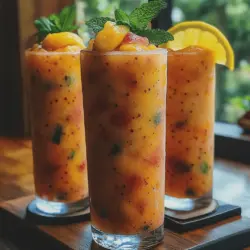 As the sun blazes overhead and the temperatures rise, nothing beats a refreshing drink that cools you down and invigorates your senses. Enter the Tropical Bliss Frozen Mango Strawberry Lemonade—a vibrant, thirst-quenching beverage that embodies the essence of summer. With its combination of sweet mango and tart strawberry, this drink is not only a feast for the eyes but also for the taste buds. Perfect for summer barbecues, pool parties, or simply lounging on a warm afternoon, this frozen lemonade is a delightful way to beat the heat and elevate any gathering.
