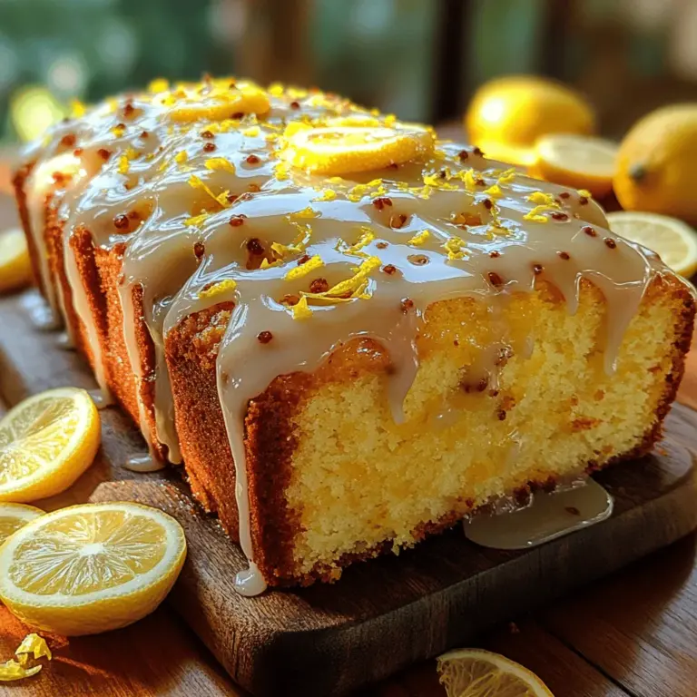Citrus desserts have a captivating allure that is hard to resist. The bright, refreshing flavors of citrus fruits can elevate any dish, transforming simple ingredients into something extraordinary. Among these, lemon-based treats stand out for their ability to provide a tantalizing balance of tartness and sweetness. In the world of baked goods, pound cake has earned its place as a classic dessert that pairs beautifully with a variety of occasions, from casual gatherings to elegant celebrations.