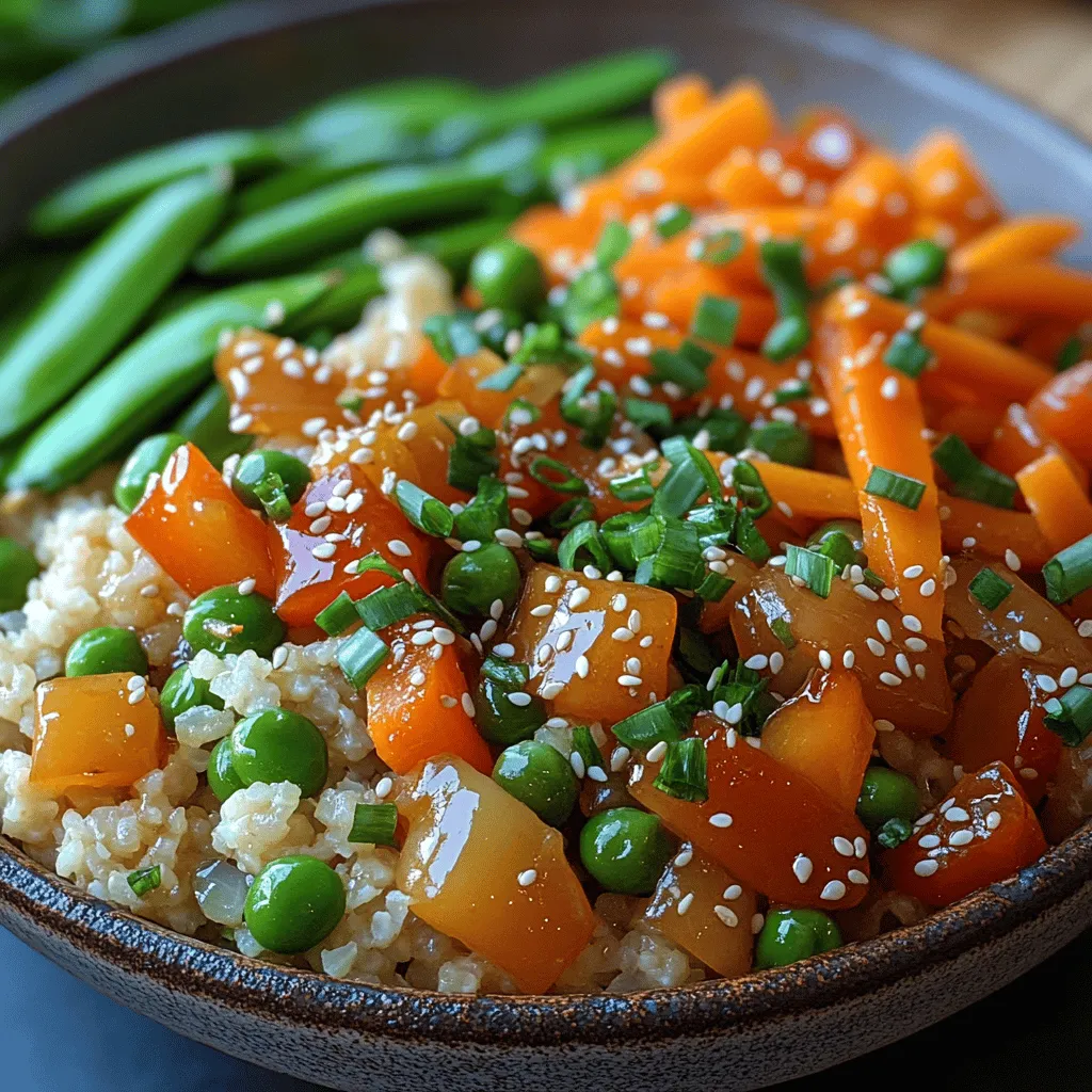 Cauliflower Rice Stir-Fry Delight is a vibrant and nutritious dish that is perfect for anyone looking to enjoy a healthy meal without sacrificing flavor. This recipe not only highlights the versatility of cauliflower but also incorporates a colorful array of vegetables, making it a feast for the eyes as well as the palate. With the increasing popularity of low-carb diets, cauliflower rice has emerged as a fantastic alternative to traditional rice, allowing you to enjoy your favorite stir-fry dishes while keeping your carbohydrate intake in check.