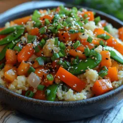 Cauliflower Rice Stir-Fry Delight: A Healthy and Flavorful Meal