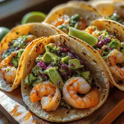 Zesty Shrimp Tacos with Cilantro Lime Slaw