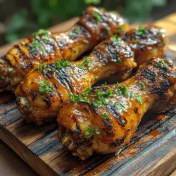 Smokey Honey-Mustard BBQ Chicken Drumsticks: An Irresistible Recipe for Summer Grilling