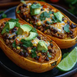 Spaghetti Squash Taco Boats: A Healthy Twist on a Classic Favorite