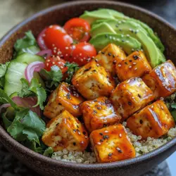 Crispy Baked Tofu Buddha Bowls: A Wholesome Delight