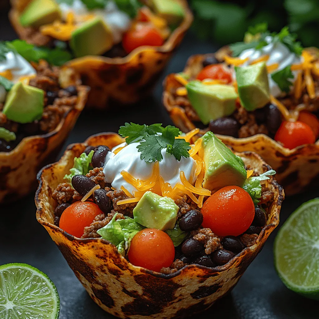 To create your taco salad cups, you’ll need a variety of fresh and flavorful ingredients. Here’s what you’ll need: