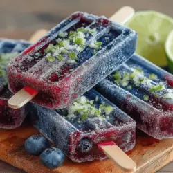 As the sun shines brighter and temperatures rise, homemade popsicles have surged in popularity. These icy treats offer a delicious way to cool down while indulging in flavors that excite the palate. While traditional popsicles often rely on sugary fruit juices and artificial flavors, a new trend has emerged—crafting gourmet popsicles with unique and unexpected flavor combinations. One standout recipe is the Spicy Blueberry Bliss Popsicles, a delightful fusion of sweet, spicy, and tangy that will tantalize your taste buds.