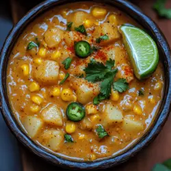 Creamy Jalapeño Corn Chowder: A Spicy Twist on a Classic Comfort Food