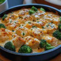 Ranch-Infused Chicken & Broccoli Bake