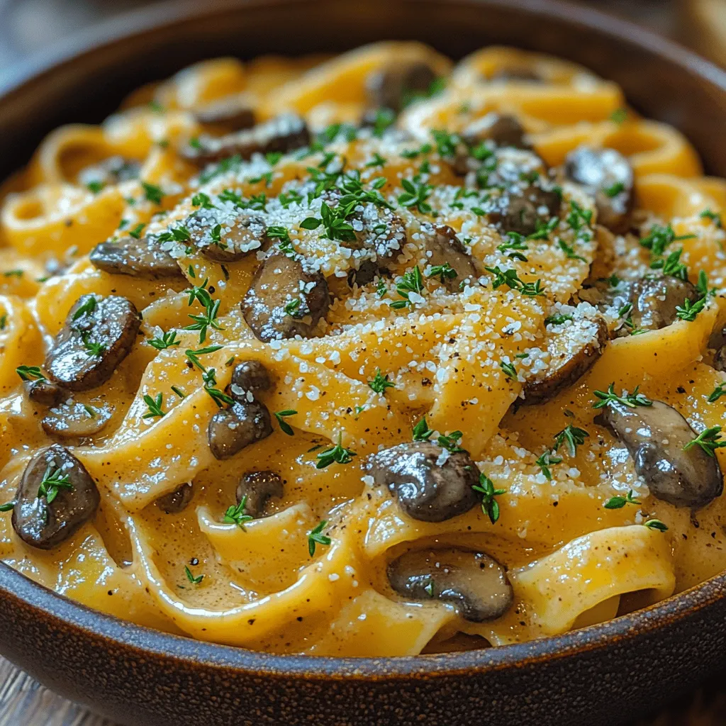If you’re searching for a dish that embodies both comfort and sophistication, look no further than creamy mushroom thyme pasta. This recipe brings together the earthiness of mushrooms, the aromatic flair of fresh thyme, and the lusciousness of cream to create a meal that is as satisfying as it is delightful. Whether you're preparing a weeknight dinner or a special meal for guests, this pasta dish offers a perfect balance of flavors that will impress anyone at the table.