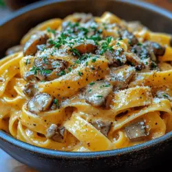 Creamy Mushroom Thyme Pasta: An Indulgent Comfort Food