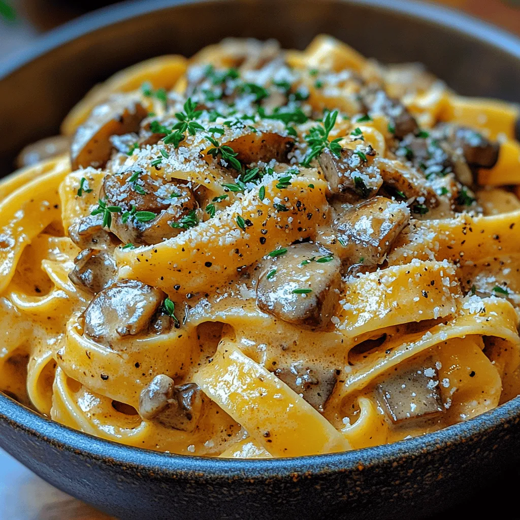 If you’re searching for a dish that embodies both comfort and sophistication, look no further than creamy mushroom thyme pasta. This recipe brings together the earthiness of mushrooms, the aromatic flair of fresh thyme, and the lusciousness of cream to create a meal that is as satisfying as it is delightful. Whether you're preparing a weeknight dinner or a special meal for guests, this pasta dish offers a perfect balance of flavors that will impress anyone at the table.