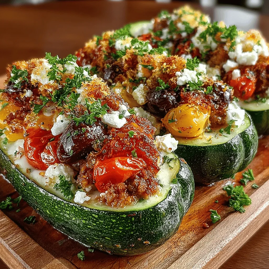 Mediterranean cuisine is celebrated not only for its vibrant flavors but also for its emphasis on fresh ingredients and healthful cooking practices. Rooted in the culinary traditions of countries bordering the Mediterranean Sea, this cuisine highlights the use of vegetables, whole grains, lean proteins, and healthy fats—elements that have been linked to numerous health benefits, including heart health and weight management. One standout dish that embodies these principles is the Mediterranean Chicken Zucchini Boats.