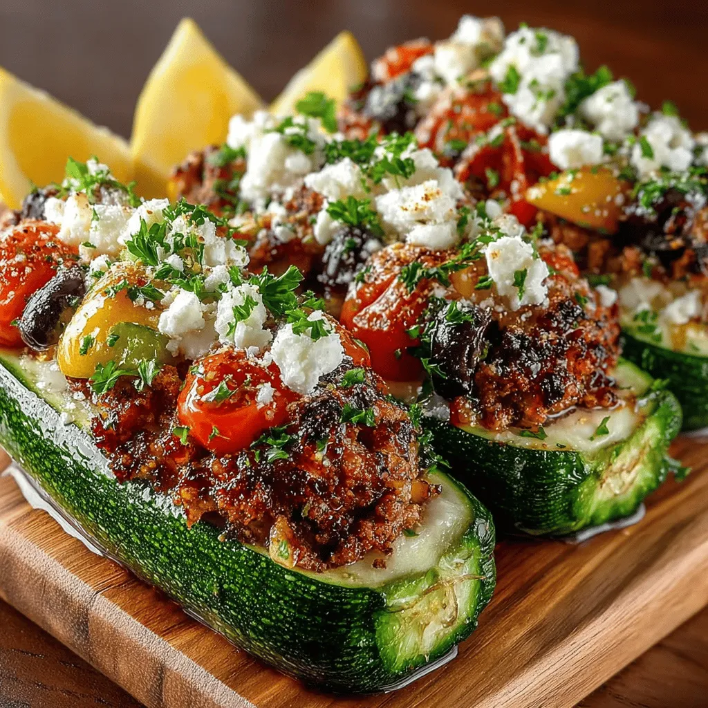 Mediterranean cuisine is celebrated not only for its vibrant flavors but also for its emphasis on fresh ingredients and healthful cooking practices. Rooted in the culinary traditions of countries bordering the Mediterranean Sea, this cuisine highlights the use of vegetables, whole grains, lean proteins, and healthy fats—elements that have been linked to numerous health benefits, including heart health and weight management. One standout dish that embodies these principles is the Mediterranean Chicken Zucchini Boats.