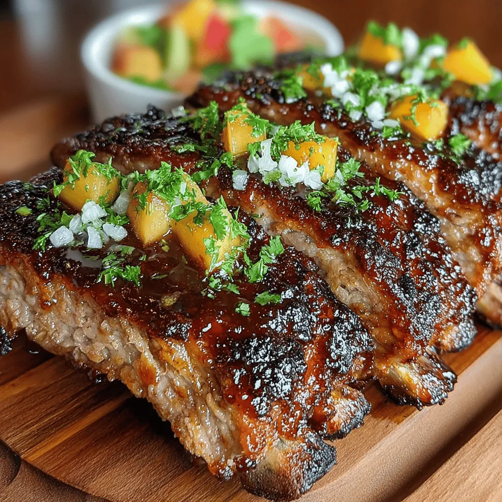 BBQ ribs are a cherished dish across the globe, often associated with summer cookouts, holiday feasts, and family gatherings. Their tender, juicy meat and rich flavors make them a favorite for many. However, traditional BBQ recipes can sometimes feel predictable. Enter the Sweet Heat Peach BBQ Ribs—a culinary creation that elevates the classic rib experience by incorporating peach preserves, resulting in a delightful balance of sweetness and heat. This unique twist not only tantalizes the taste buds but also adds a festive flair to any occasion.