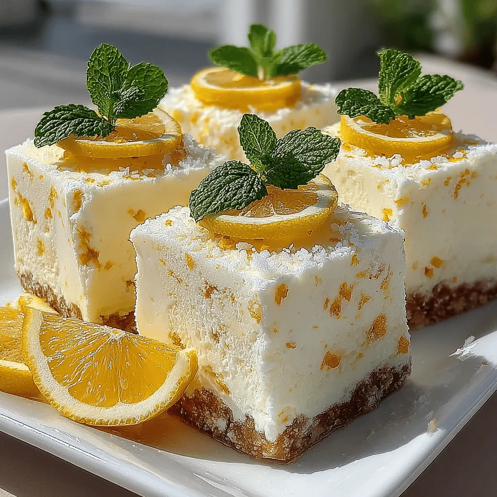 As the sun shines brighter and temperatures rise, nothing beats the craving for a refreshing treat that cools you down while satisfying your sweet tooth. Enter the Crisp & Creamy Frozen Lemon Yogurt Bars, a delightful dessert that perfectly balances the tangy zest of fresh lemons with the smooth creaminess of yogurt and coconut milk. These bars are not only a joy to eat but are also simple to make, making them an ideal choice for sunny days, picnics, or as a light finish to any meal.