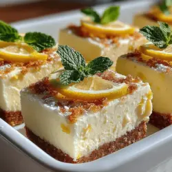 Crisp & Creamy Frozen Lemon Yogurt Bars