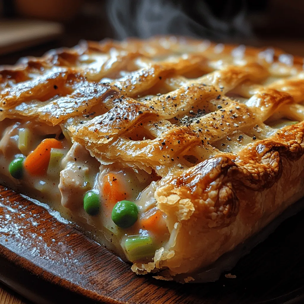 Creating a chicken pot pie is a straightforward process, but the result is a dish that feels special. Let’s go through the steps together: