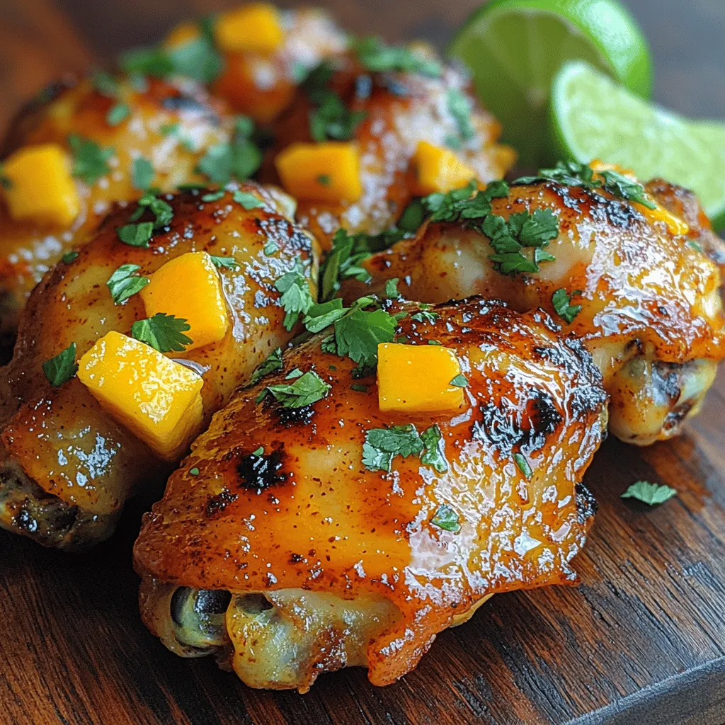 Delve into the world of flavor with our Juicy Mango Habanero Chicken Wings. This recipe perfectly balances the sweetness of ripe mango with the fiery kick of habanero peppers, creating an unforgettable dish that's sure to impress at any gathering. Whether you're preparing for a game day feast or a casual dinner, these wings are easy to make and bursting with flavor. In this article, we will explore the ingredients, preparation methods, cooking techniques, and tips for serving these delectable wings, ensuring you're equipped to create this culinary masterpiece.
