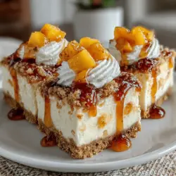 As the temperature climbs and the sun shines brighter, the desire for refreshing desserts becomes ever more prevalent. No-bake desserts, in particular, have carved a niche in the hearts of home cooks and dessert enthusiasts alike—not only for their delightful flavors but also for their simplicity and ease of preparation. Among these delightful treats, the Chilled Peach Paradise No-Bake Cheesecake Bars stand out as the quintessential summer indulgence.
