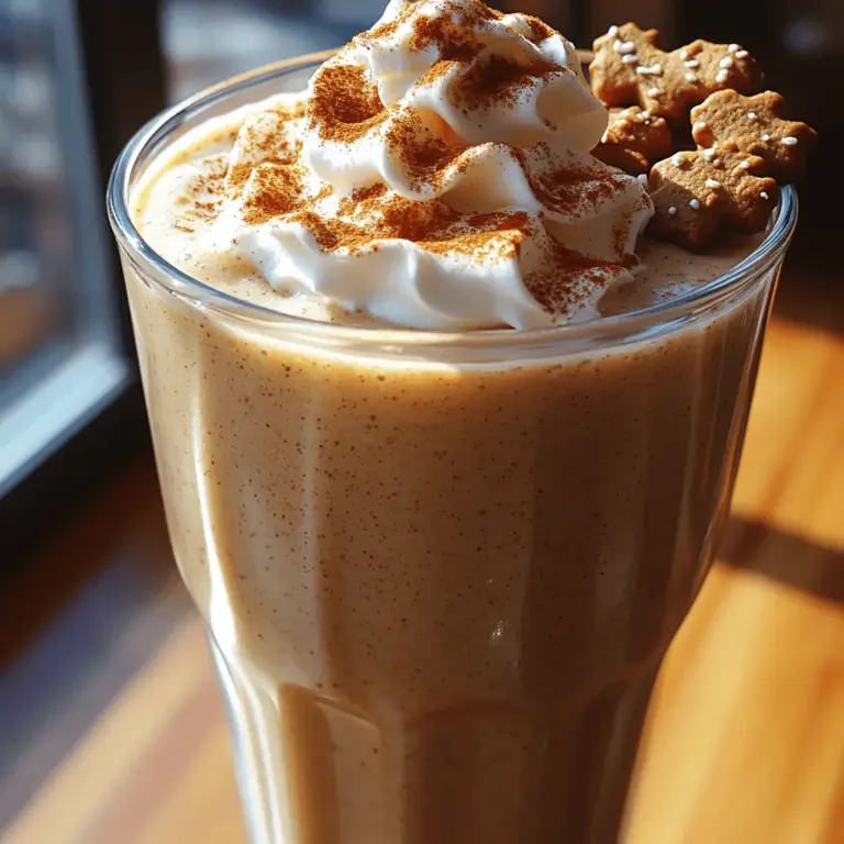 In the realm of healthy beverages, smoothies have carved out a special niche, providing a delicious way to incorporate nutrients into our daily diet. The Spiced Gingerbread Protein Smoothie is a delightful blend of cozy gingerbread flavors and healthy ingredients, perfect for fueling your day or satisfying your sweet tooth without the guilt. Packed with protein, fiber, and the warm spices of gingerbread, this smoothie is not only nutritious but also an excellent choice for those looking to enjoy the festive flavors of the season year-round.