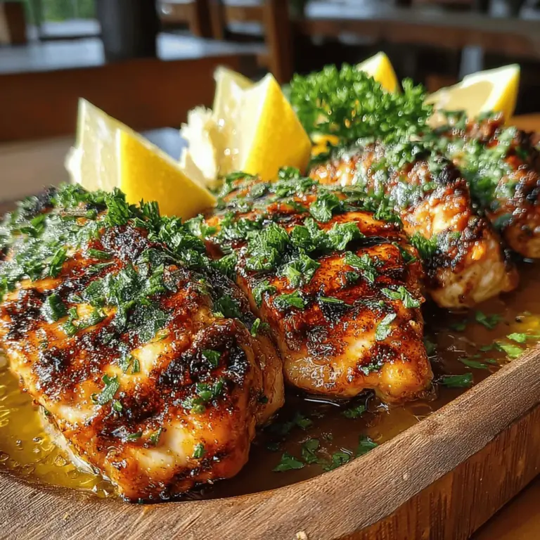 Grilled chicken has long been a staple in kitchens around the world, celebrated for its versatility and appeal. Whether served at summer barbecues or family dinners, the allure of perfectly grilled chicken is undeniable. Among the myriad of grilled chicken recipes, the Smoky Honey Garlic Grilled Chicken stands out for its delightful blend of sweet, savory, and smoky flavors. This dish not only tantalizes your taste buds but also elevates the grilling experience to a whole new level.