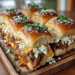 When it comes to hosting gatherings or simply enjoying a cozy family meal, sliders have carved out a special niche in the culinary world. Their bite-sized nature makes them a perfect choice for parties, barbecues, or casual get-togethers. Sliders are versatile, allowing for a wide range of fillings that can cater to any taste preference. Among the myriad of slider recipes, Tangy Mustard BBQ Chicken Sliders stand out with their unique flavor profile that combines the zing of mustard with the smoky sweetness of barbecue sauce. This dish not only satisfies the palate but also brings a vibrant splash of color to your dining table.