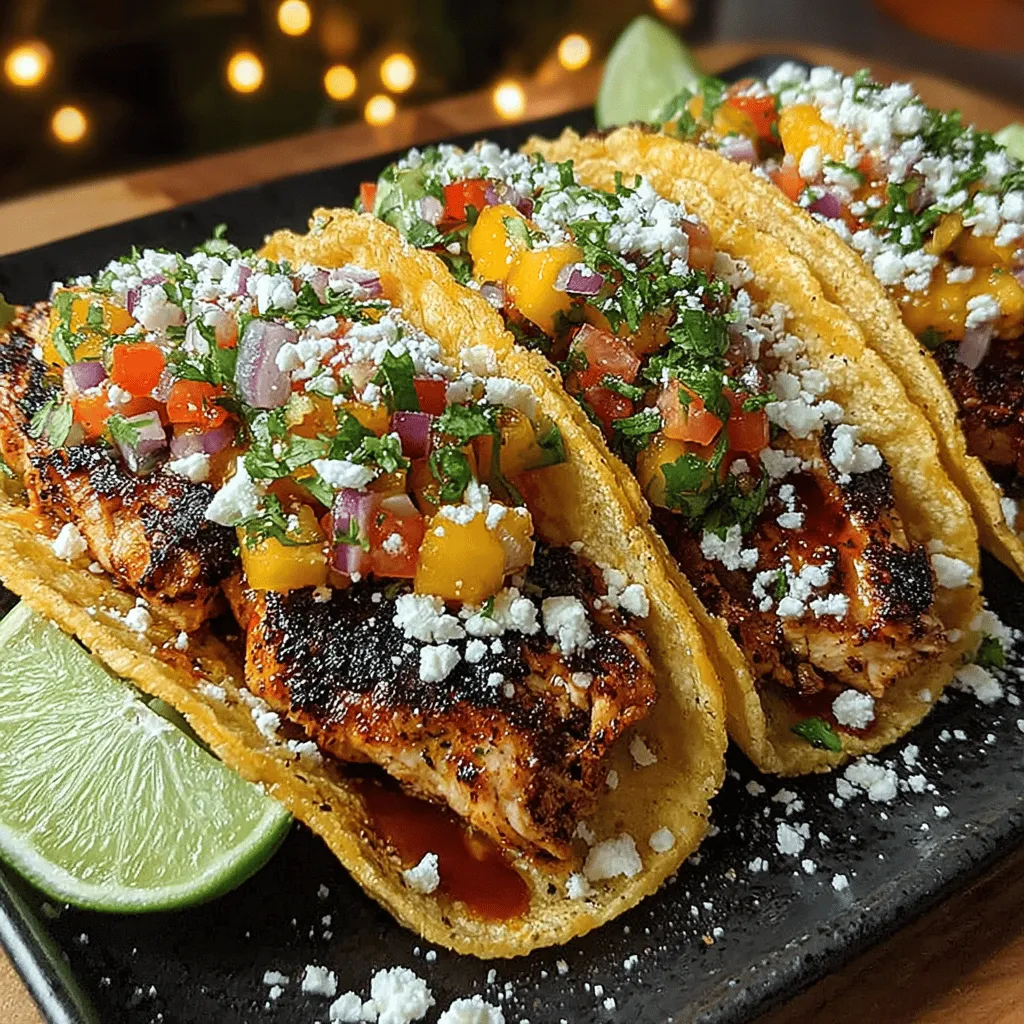 When it comes to summer meals that burst with flavor and freshness, Peach Salsa Chicken Tacos are a standout choice. This vibrant dish combines the sweetness of ripe peaches with the savory goodness of grilled chicken, creating a delightful contrast that is both satisfying and refreshing. The unique pairing of juicy peaches in a salsa not only elevates traditional taco night but also brings a taste of summer right to your table. Whether you're hosting a backyard barbecue or simply looking for a quick weeknight dinner, these tacos are sure to impress.
