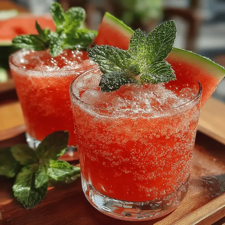 As the temperature rises and the sun shines brighter, there’s no better way to beat the heat than with a refreshing frozen slushie. The Chill & Thrill Frozen Watermelon Slushies are not only a delightful treat but also a healthy option that captures the essence of summer. With the natural sweetness of watermelon, the tangy zest of lime, and the invigorating touch of fresh mint, this slushie offers a burst of flavor that is both refreshing and revitalizing.