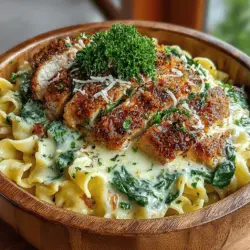 Creamy Garlic Parmesan Chicken Pasta
