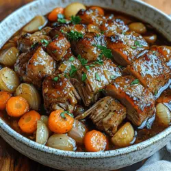 Slow Cooker Garlic Herb Pork Roast