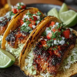 Embark on a culinary journey with our Sweet & Spicy Chicken Tacos with Strawberry Slaw. This vibrant dish marries the savory flavors of marinated chicken thighs with the refreshing crunch of strawberry slaw, making it a perfect choice for any meal. Whether you’re hosting a taco night with friends or looking for a unique dish to add to your weekly meal prep, these tacos promise to impress with their bold flavors and delightful textures.