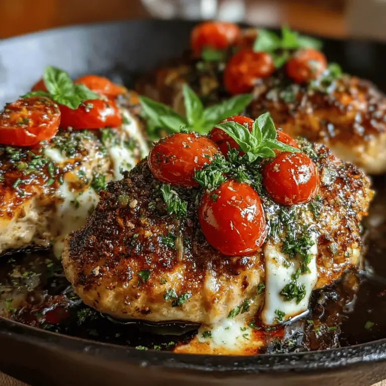 Discover the delightful flavors of Easy Tomato Basil Stuffed Chicken, a dish that seamlessly combines juicy chicken breasts with a vibrant filling of cherry tomatoes, fresh basil, and creamy mozzarella cheese. This recipe is not only ideal for weeknight dinners but also perfect for impressing guests at your next gathering. With its easy preparation and a harmonious blend of healthy ingredients, this stuffed chicken is bound to become a favorite in your culinary repertoire. In this article, we will explore the step-by-step process to create this mouthwatering dish, delve into its nutritional benefits, and provide tips for perfecting your cooking technique.