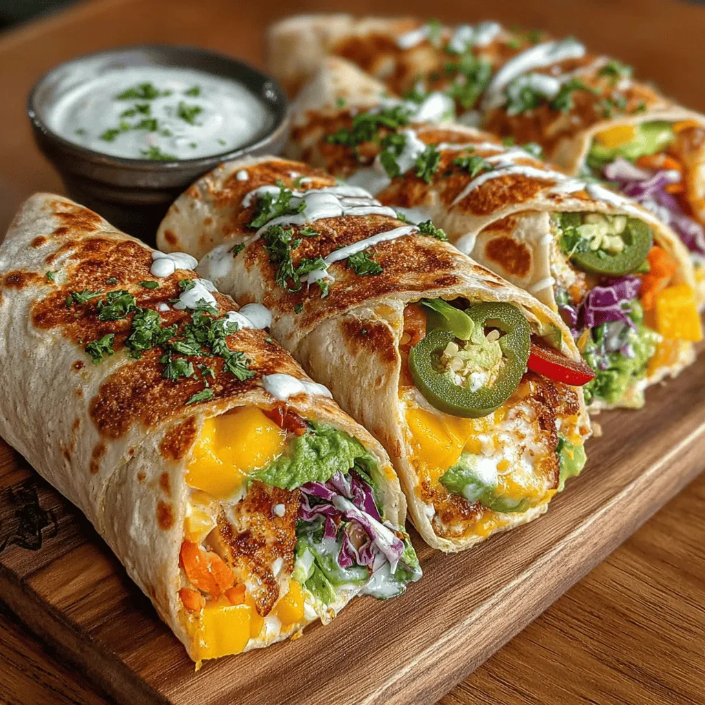 Are you ready to elevate your dining experience with a dish that's bursting with flavor and nutrition? Introducing Fiery Mango Bliss Wraps – a vibrant and delectable meal option that caters to those on-the-go or anyone seeking a light yet satisfying dining experience. These wraps combine a tropical sweetness with a spicy kick, making every bite an adventure for your taste buds.