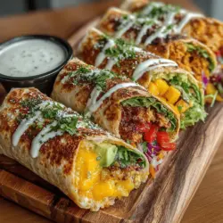 Fiery Mango Bliss Wraps