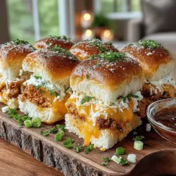 Buffalo Chicken Sloppy Joe Sliders: A Flavorful Delight