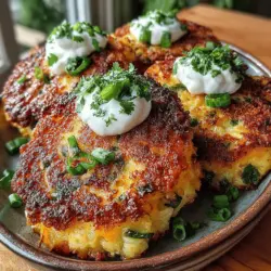 If you’re looking for a dish that combines comfort and a kick, Zesty Cheddar Jalapeño Mashed Potato Cakes are the perfect choice. This delightful recipe marries the creamy texture of mashed potatoes with the sharpness of cheddar cheese and the spicy zing of jalapeños, creating a culinary experience that is both satisfying and exciting. Whether you’re serving them as an appetizer, a side dish, or even as a main course, these potato cakes are sure to impress family and friends with their bold flavors and delightful texture.