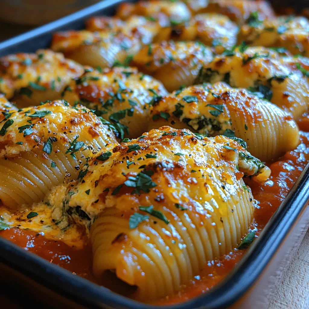 Tender Herb Ricotta Stuffed Shells are more than just a meal; they embody the essence of home-cooked goodness. The dish is perfect for gatherings, family dinners, or even a cozy night in. Its appeal lies in its comforting nature, offering a warm, cheesy embrace that can brighten any table. The fresh herbs add a vibrant touch, elevating the dish beyond the typical creamy pasta.
