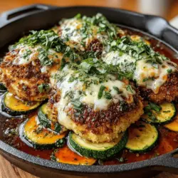Baked Zucchini Chicken Parmesan Recipe