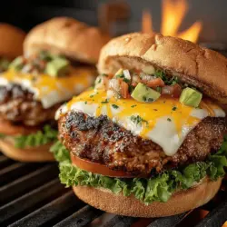 Smoky Grilled Turkey Burgers Recipe