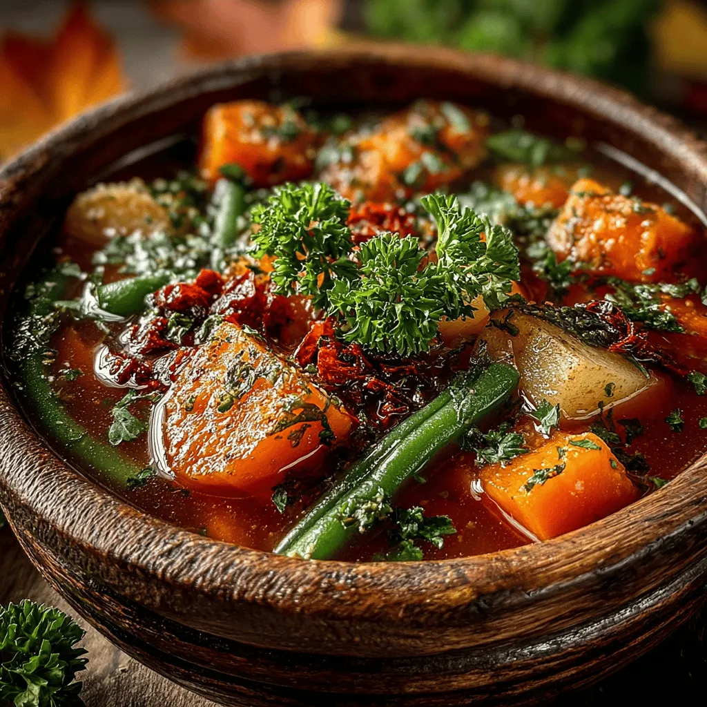 As the crisp air of autumn settles in and leaves begin to showcase their vibrant hues, there's nothing quite as comforting as a warm bowl of stew. The Harvest Delight: Crockpot Fall Veggie Stew is an inviting recipe that captures the essence of the season, bringing together an array of colorful vegetables and rich flavors in a hassle-free manner. This dish not only serves as a hearty meal but also celebrates the bountiful harvest of fall, making it a perfect addition to your seasonal menu.