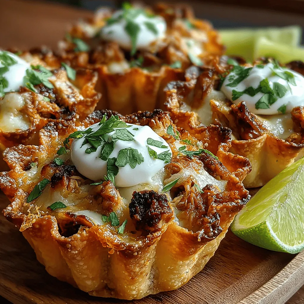 When it comes to appetizers that are both delicious and visually appealing, Mini Chicken Fajita Wonton Cups stand out as an exceptional choice. These bite-sized delights combine the bold, savory flavors of traditional chicken fajitas with the innovative use of wonton wrappers, creating a unique twist that is sure to impress your guests. Ideal for any occasion, from casual get-togethers to festive celebrations, these tantalizing cups are not only easy to prepare but also offer a fun and interactive dining experience.