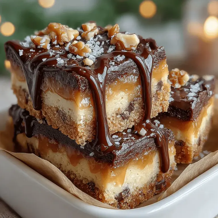 If you’ve ever craved the irresistible taste of cookie dough but didn’t want to bother with the fuss of baking, you’re in for a treat. Decadent No-Bake Chocolate Chip Cookie Dough Bars are the perfect solution for satisfying that sweet tooth without the need for an oven. These bars encapsulate the nostalgic flavors of classic chocolate chip cookies while offering a creamy, indulgent texture that’s hard to resist.