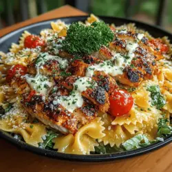 In the realm of summer dishes, few can rival the freshness and heartiness of a Grilled Chicken Caesar Pasta Salad. This recipe marries the classic flavors of Caesar salad with the satisfying texture of pasta, making it a delightful option for lunch, dinner, or a potluck gathering. With simple ingredients and straightforward preparation, this dish not only tantalizes the taste buds but also provides a nutritious meal packed with protein, vegetables, and deliciousness. Whether you're enjoying it on a sunny patio or serving it to friends and family at a barbecue, this salad is sure to impress.