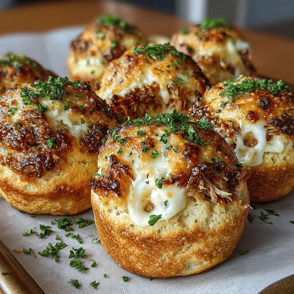 Mini Chicken Alfredo Biscuit Bombs promise to deliver a comforting combination of flavors and textures that will please even the pickiest eaters. These delightful bites encapsulate the creamy richness of Alfredo sauce, succulent shredded chicken, and gooey cheese, all wrapped in a soft, fluffy biscuit shell. Whether you’re planning a family gathering, looking for the perfect game day snack, or simply craving a cozy dinner, these biscuit bombs are the answer. Not only are they easy to prepare, but they also make for a satisfying meal or appetizer that everyone will love.