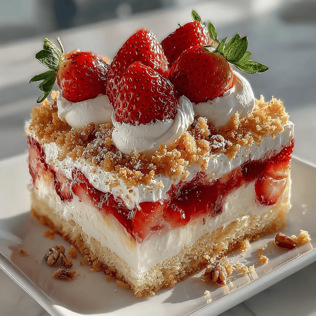 As the temperatures rise and the days grow longer, the allure of no-bake desserts becomes increasingly irresistible. They offer a delightful escape from the heat of a hot oven, providing a range of sweet treats that can be whipped up in a matter of minutes. Among these delightful options, the No-Bake Strawberry Crunch Cake stands out as a refreshing, easy-to-make dessert that captures the essence of summer in every bite. With its vibrant layers of fresh strawberries, creamy fillings, and a satisfying crunch, this cake is not only visually appealing but also perfectly balanced in flavor and texture.