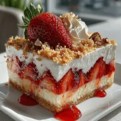 No-Bake Strawberry Crunch Cake: A Step-by-Step Guide to Deliciousness