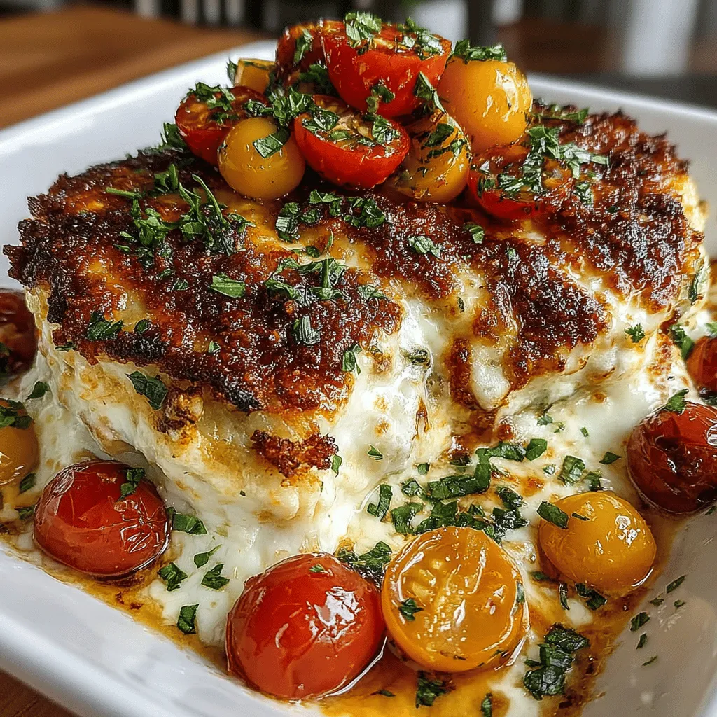 The Cheesy Zesty Zucchini Casserole is more than just a dish; it's a celebration of summer flavors and a comforting staple for family gatherings. This delightful casserole harmonizes the rich, creamy textures of cheese with the fresh, vibrant taste of zucchini, making it an appealing option for both vegetarians and cheese enthusiasts alike. With every bite, you'll experience a medley of flavors stemming from the combination of gooey ricotta, melty mozzarella, and sharp Parmesan, all enhanced by the aromatic notes of fresh basil and zesty seasonings. Not only does this casserole satisfy even the most discerning taste buds, but it also boasts a range of nutritious ingredients, making it a wholesome meal choice that the whole family can enjoy.